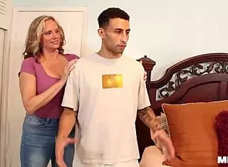 Horny Housewife Meets Newcomer Nina Starr in Hentai Anime