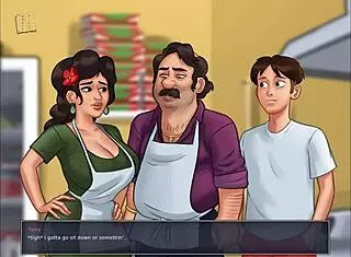 i messed up summertime saga 123 with erotic cartoon scenes