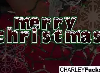 i get so horny for charley chase's christmas blowjob skills