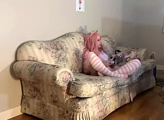 Step Dad Eats and Fucks Step Daughter Under Christmas Tree