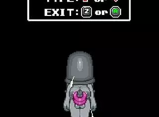 Black Labyrinth Gallery with Futanari Creampie