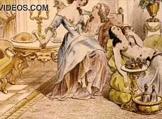 vintage erotic ILLUSTRATION brings retro anime charm to life