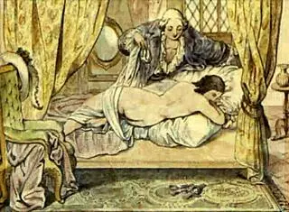 vintage erotic ILLUSTRATION brings retro anime charm to life