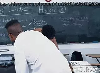 Ebony Dudes Adrian Hart And Tony Genius Set The Books Aside To Fuck One Another