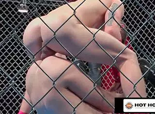 In this naked MMA fight, hunk fighters suck and fuck hard with cum