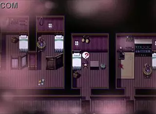 Grace explores the labyrinth town with toys and fingering, part 15