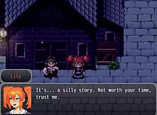 Henteria Chronicles Part 8: Japanese Anime Girl Cheats in Pixel Art Game with Doggy Style and Missionary Scenes