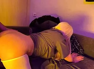 The Big Ass Student Prepares Her Juicy Pussy Herself With Pretty Face