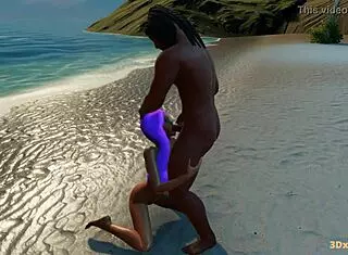 bbc island season one pilot episode with 3d cartoon characters