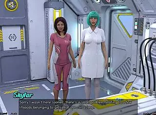 Stranded in space meeting petite superstar