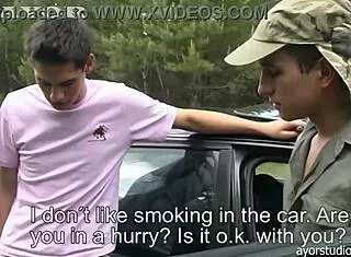 Handsome Twink Gets Picked Up And Fucked Hard By Porn Legend, Cumshot Included