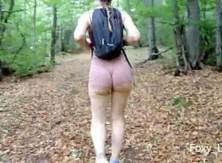 Petite Teen Gets So Horny in Public Park! Fucked Hard in Woods for Outdoor Amateur Action!