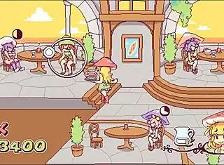 futanari di funghi ep 4: 'kinky waitress, put that cum over the pizza now?'