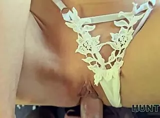 Hunt4k delivers an unexpected cucking twist with beautiful babe.