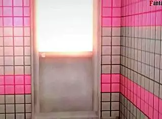 Rias Gremory SEDUCES in the bathroom bikini, leading to wild sex in HS DXD NTR madness 4