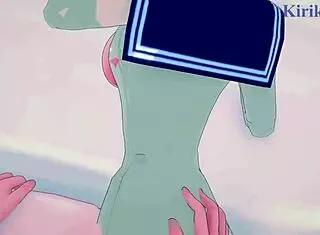 Himiko Toga And Mirko Fuck Intensely