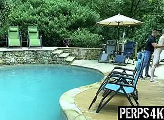 Boy, how's that ass taking all the gay officer's cum?