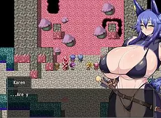 Horny adventurer karen gets aroused by the scent of a sweaty man in this enticing hentai anime part 2