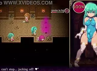 MY FUTA LOST CONTROL TO HER HAND AND PUSSY TOY IN MAGE KANADES FUTANARI DUNGEON QUEST REDO PART 2!!