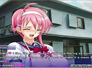 Using Sex Toys in Public Hentai Scene