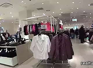 Stellar czech teen 18+ie is seduced in the supermarket and pounded in pov