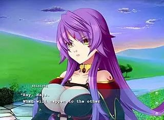 Princess Comforts Dragonwomen In Fan Disc Episode 9. A Heartwarming Moment In The Game.