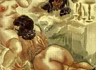 Vintage Erotic Illustration! Retro Antique Hentai Anime Cartoon Delights.