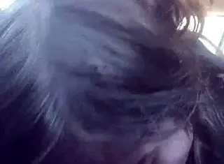 Best friends share a ride with some fun.