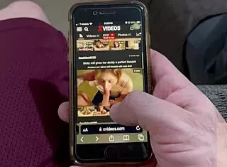 stepson finds stepmom in porn and offers his huge cock