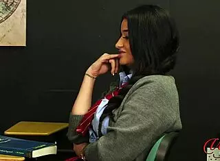 Student asks teacher to show his dick