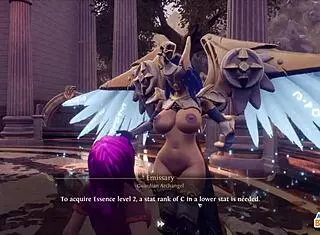 Episode 5: eating the emissary's shaved pussy in breeders of the nephelym. A curvy teen 18+ gets a cumshot.