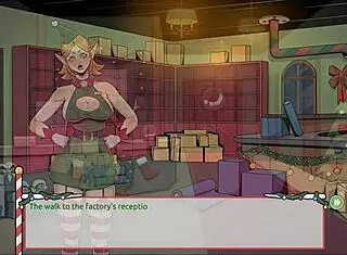 Mrs. Santa teases with her anal plug under the skirt! Can you handle this Christmas surprise?