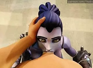 Hot sexy Widowmaker x Raven compilation artists theevilwithinhentai nutty carva xv slayed coom!