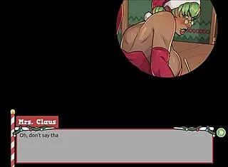 Mrs. Santa teases with her anal plug under the skirt! Can you handle this Christmas surprise?