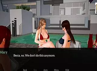 My New Family 113 dives into kinky teen hentai action. This anime milf gets wild in 3D cartoon style.