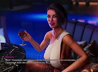 Milf Rides Big Cock in Santa County Gameplay Part 16