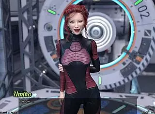 stranded in space asian milf scientist showcases her project