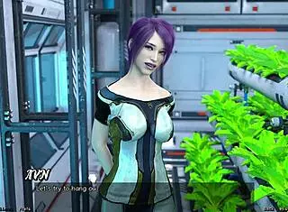 stranded in space 24 - meeting a shy emo girl 😊🌌