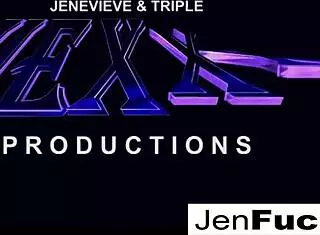 Milf jen hexxx and makayla cox passionately share a cock and giant load