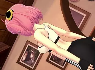 Anya Craves Riding Big Cock in Adult Hentai Scene