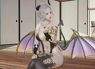 Wow, these girls are dancing and getting fucked in the shower! 😏 Such a hot 3D fantasy scene in chapter 4.