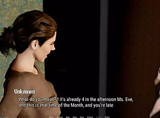 Eve gives rough handjob to old neighbour in fishnets