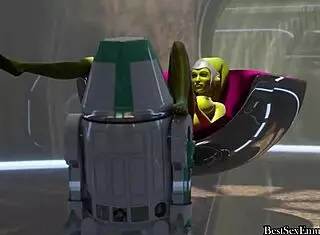 3D Star Wars sex compilation part 2: Want to see the action?