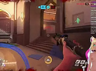 VTUBER LEWDNEKO PLAYS OVERWATCH AND GETS SPANKED PART 1!