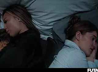 性感女仆，哎呀，和老板的巨乳老婆上床...太热了！！