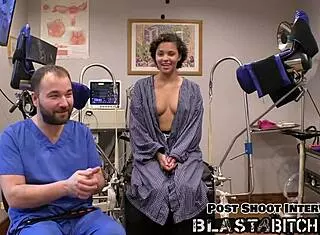 patient rebel wyatt’s pussy blasted with cum by doctor pov!