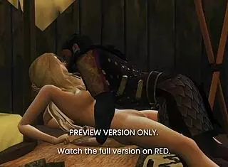 哟，看3D动漫预览维京猛男超骚！🛡️