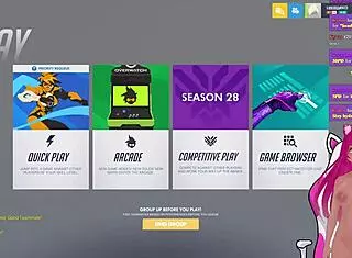 VTUBER LEWDNEKO PLAYS OVERWATCH AND GETS SPANKED PART 1!