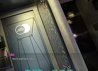 Black Haired Babe Dances in Outfit Before Fucking in 3D Cartoon Game