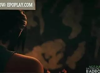 Lara Croft's tight pussy pounded in 3D adventure.